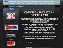 Tablet Screenshot of ironinvasion.com